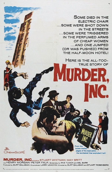 Murder, Inc. (1960) Burt Balaban, Stuart Rosenberg, Stuart Whitman, May Britt, Henry Morgan