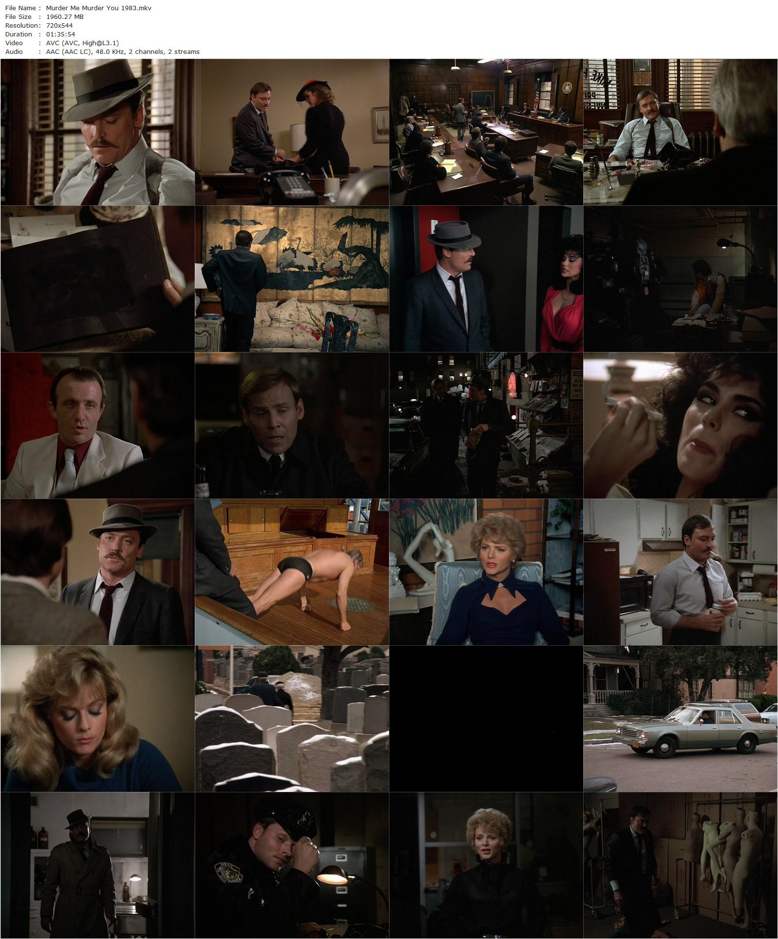 Murder Me, Murder You (1983) Gary Nelson, Stacy Keach, Tanya Roberts, Don Stroud-poster