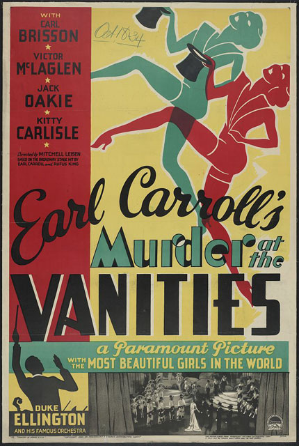 Murder at the Vanities (1934) Mitchell Leisen, Carl Brisson, Victor McLaglen, Jack Oakie, Musical, Mystery, Romance