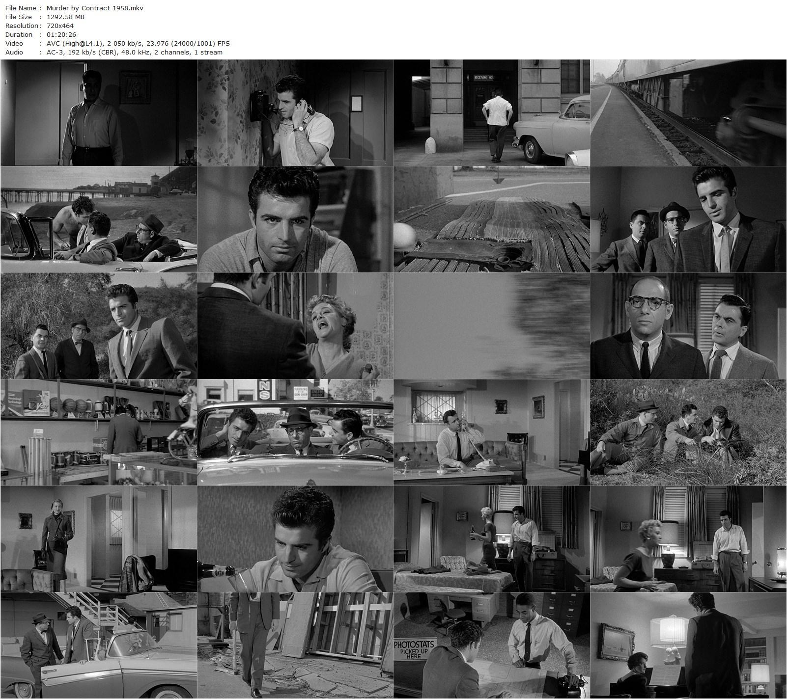 Murder by Contract (1958) Irving Lerner, Vince Edwards, Phillip Pine, Herschel Bernardi-poster