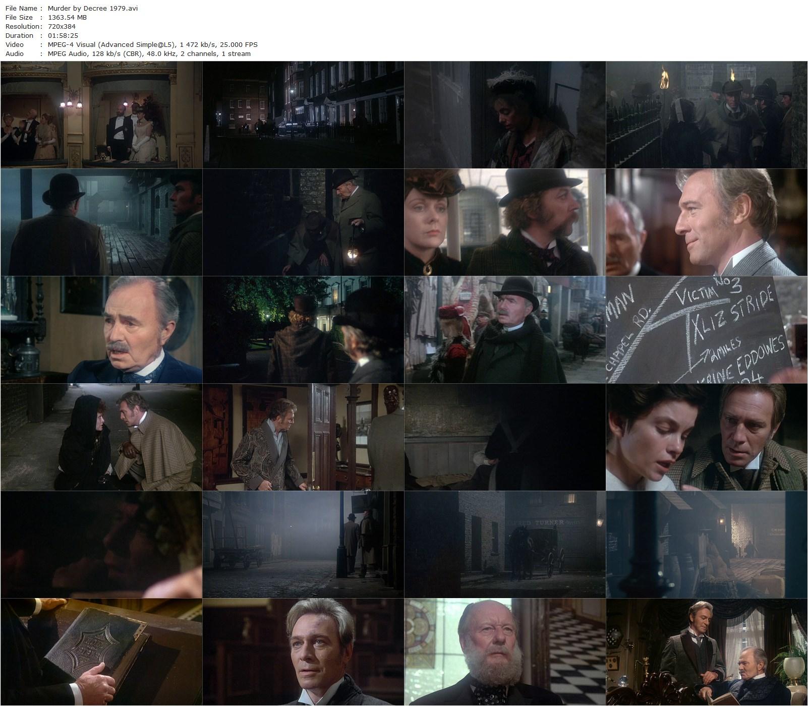 Murder by Decree (1979) Bob Clark-poster