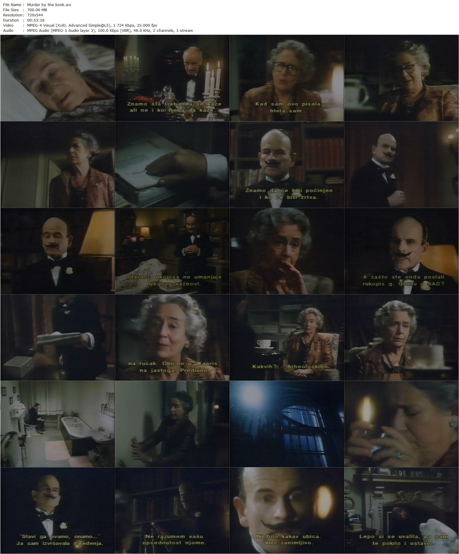 Murder by the Book (1987) Lawrence Gordon Clark, Peggy Ashcroft, Ian Holm, Richard Wilson-poster