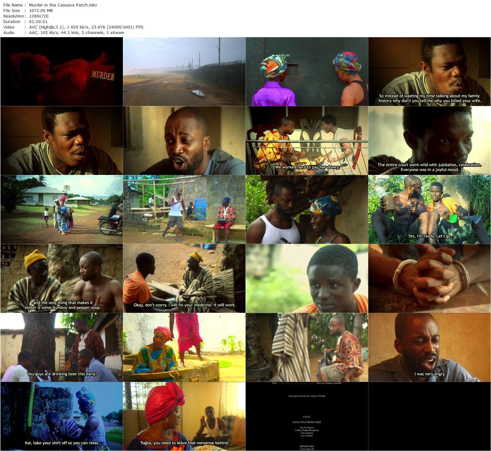 Murder in the Cassava Patch (2012) Yor-El Francis, Peter Ballah, Marcus Dann, Barnie Doe-Jones-poster