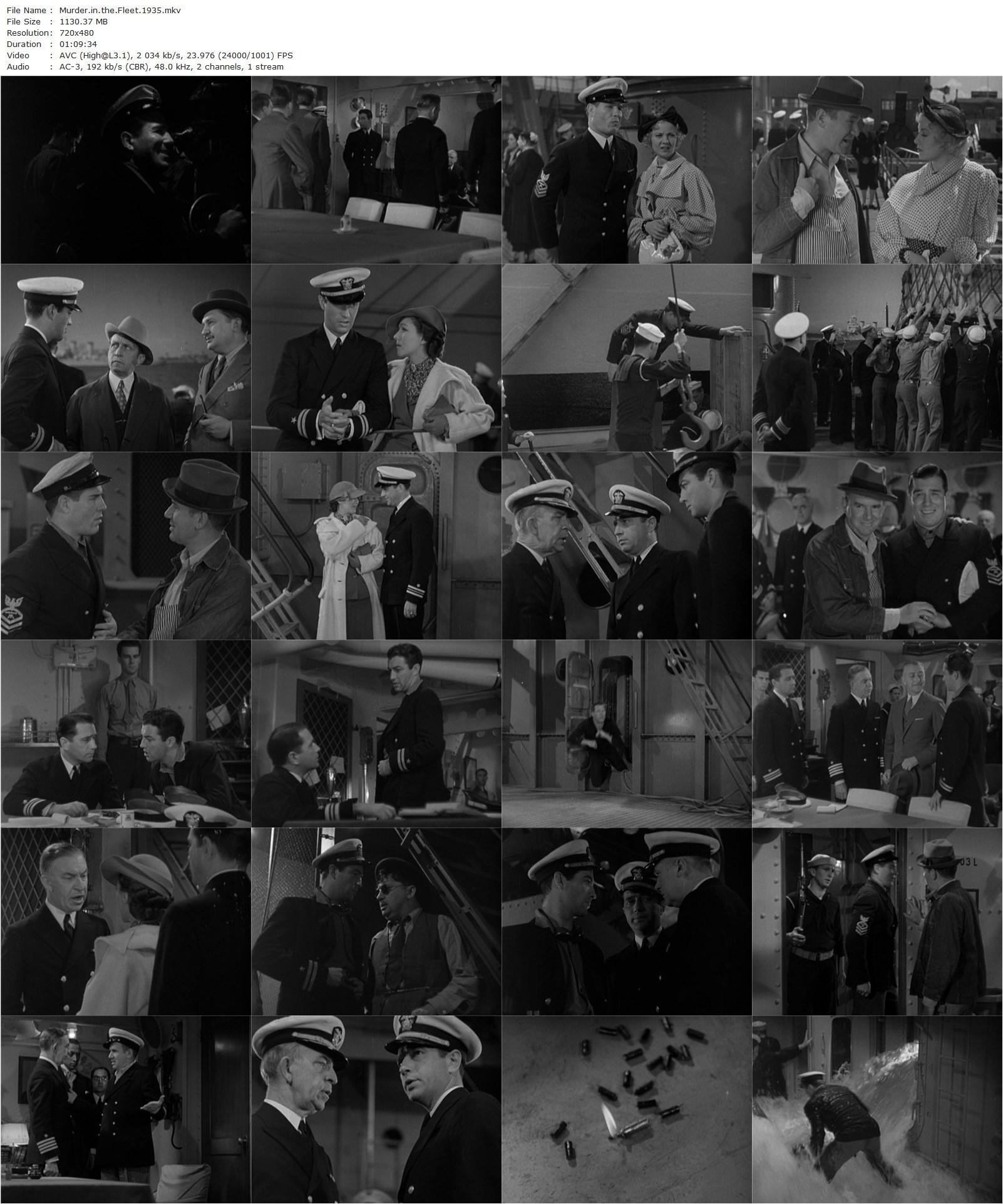 Murder in the Fleet (1935) Edward Sedgwick, Robert Taylor, Jean Parker, Ted Healy-poster