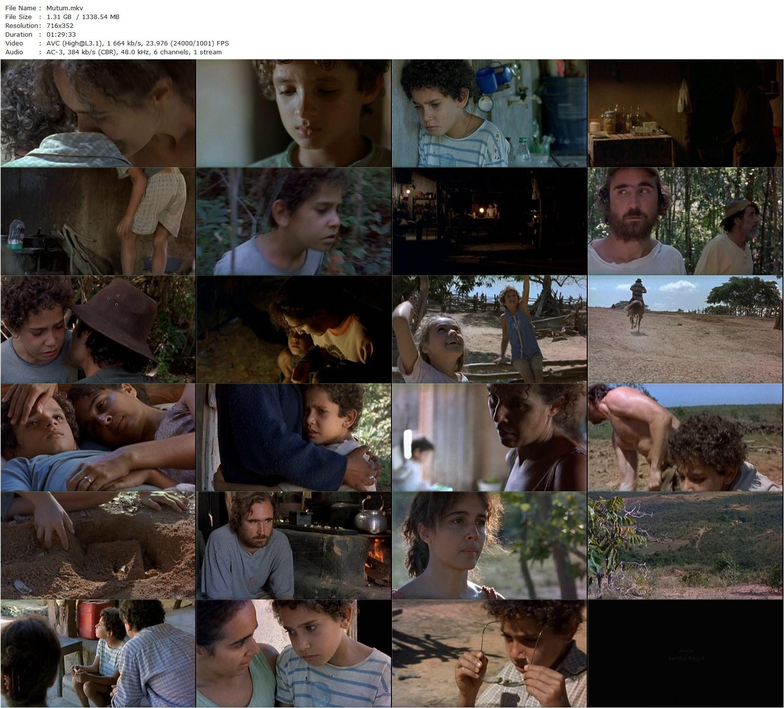 Mutum (2007) Sandra Kogut, Thiago da Silva Mariz, Wallison Felipe Leal Barroso, Maria Juliana Souza de Oliveira-poster