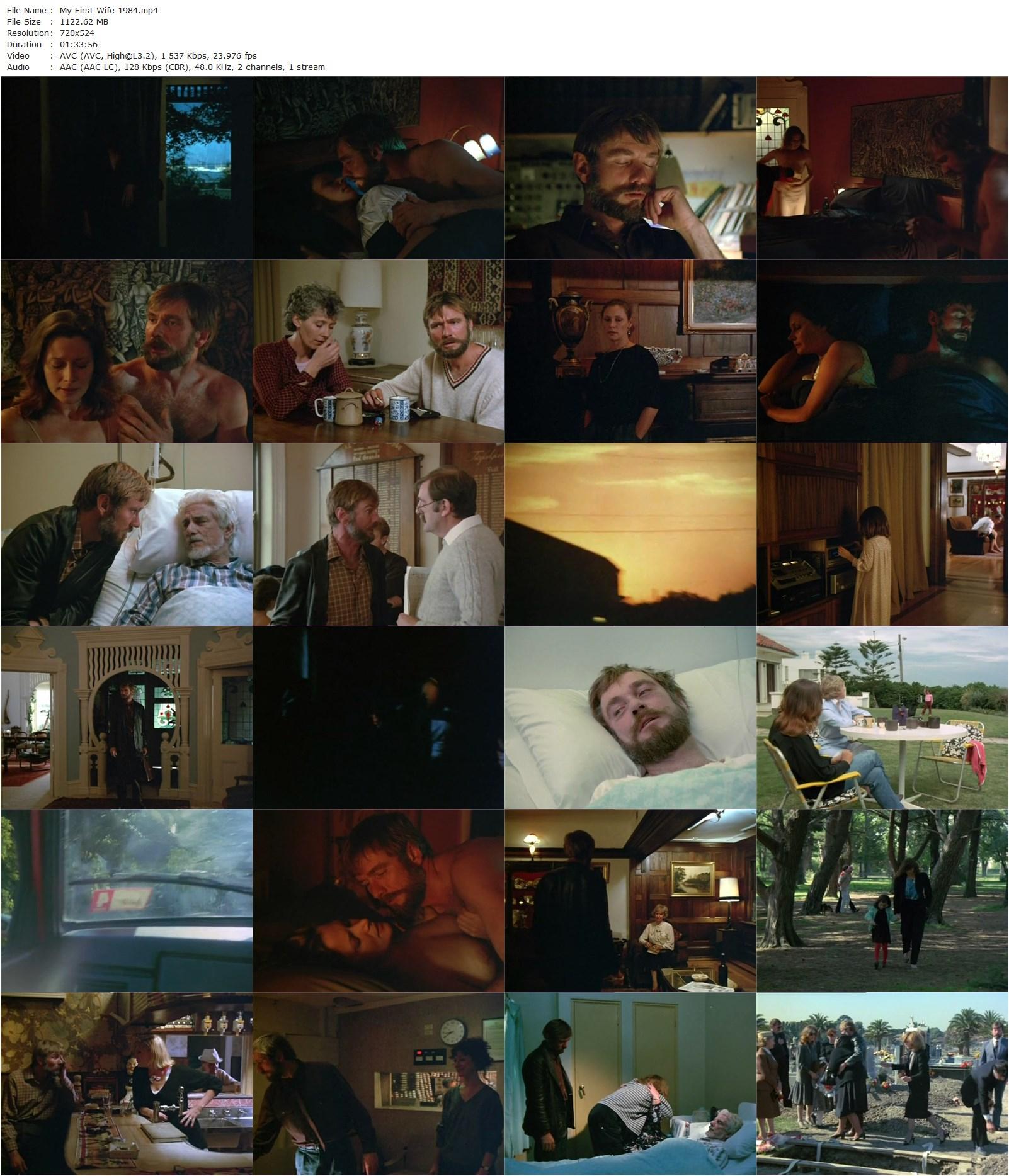 My First Wife (1984) Paul Cox, John Hargreaves-poster