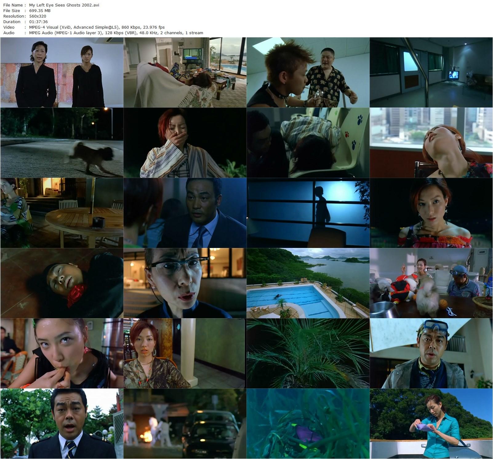 My Left Eye Sees Ghosts (2002) Johnnie To, Ka-Fai Wai, Sammi Cheng, Ching Wan Lau, Tian-Lin Wang-poster