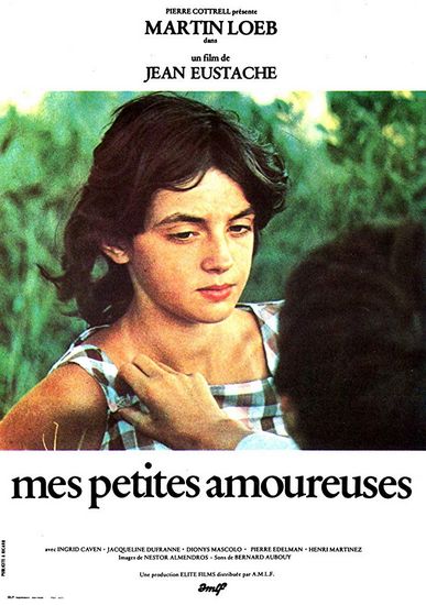 My Little Loves (1974) Jean Eustache, Martin Loeb, Jacqueline Dufranne, Jacques Romain