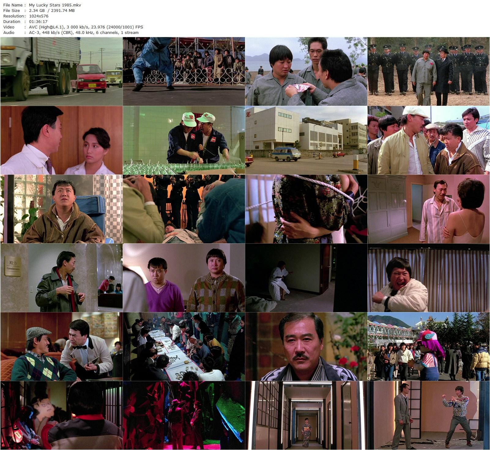 My Lucky Stars AKA Fuk sing go jiu (1985) Sammo Kam-Bo Hung, Charlie Chin, Stanley Sui-Fan Fung-poster