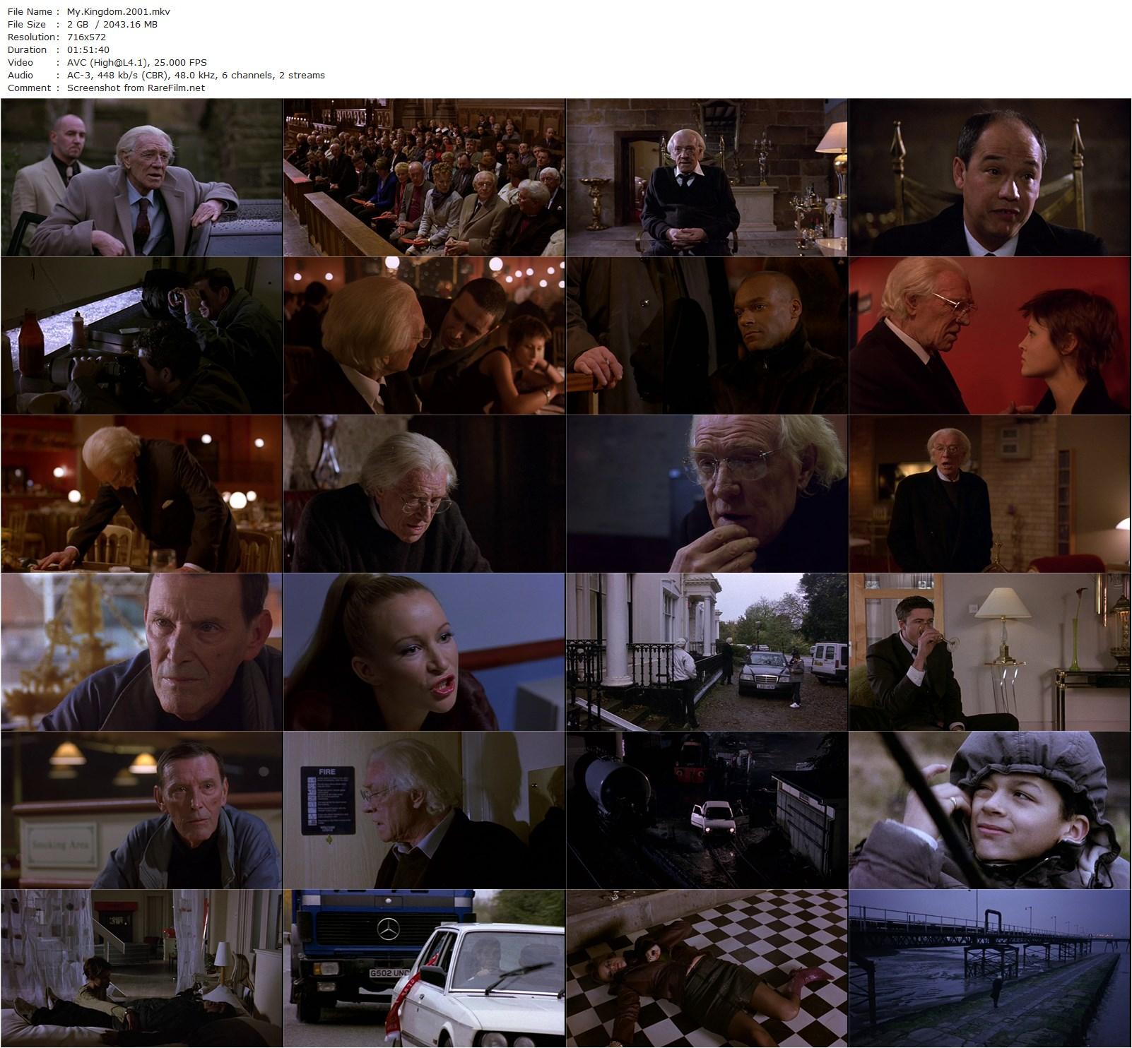 My Kingdom (2001) Don Boyd, Richard Harris-poster