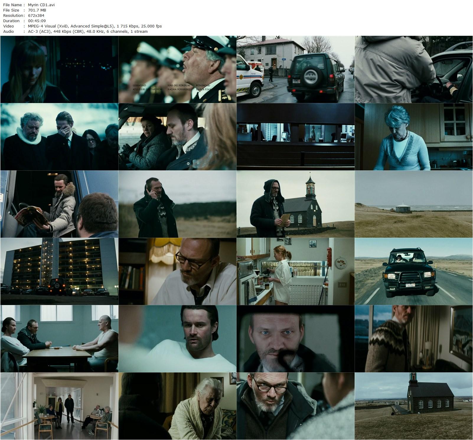 Jar City / Mýrin (2006) Baltasar Kormákur, Ingvar Eggert Sigurðsson, Ágústa Eva Erlendsdóttir, Björn Hlynur Haraldsson-poster