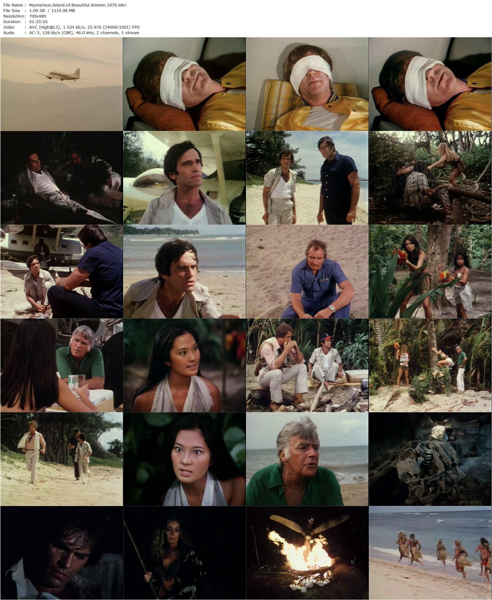 Mysterious Island of Beautiful Women (1979) Joseph Pevney, Steven Keats, Jaime Lyn Bauer, Jayne Kennedy-poster