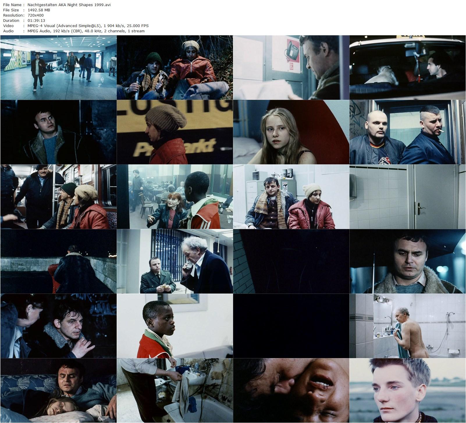 Night Shapes (1999) Andreas Dresen, Myriam Abbas-poster