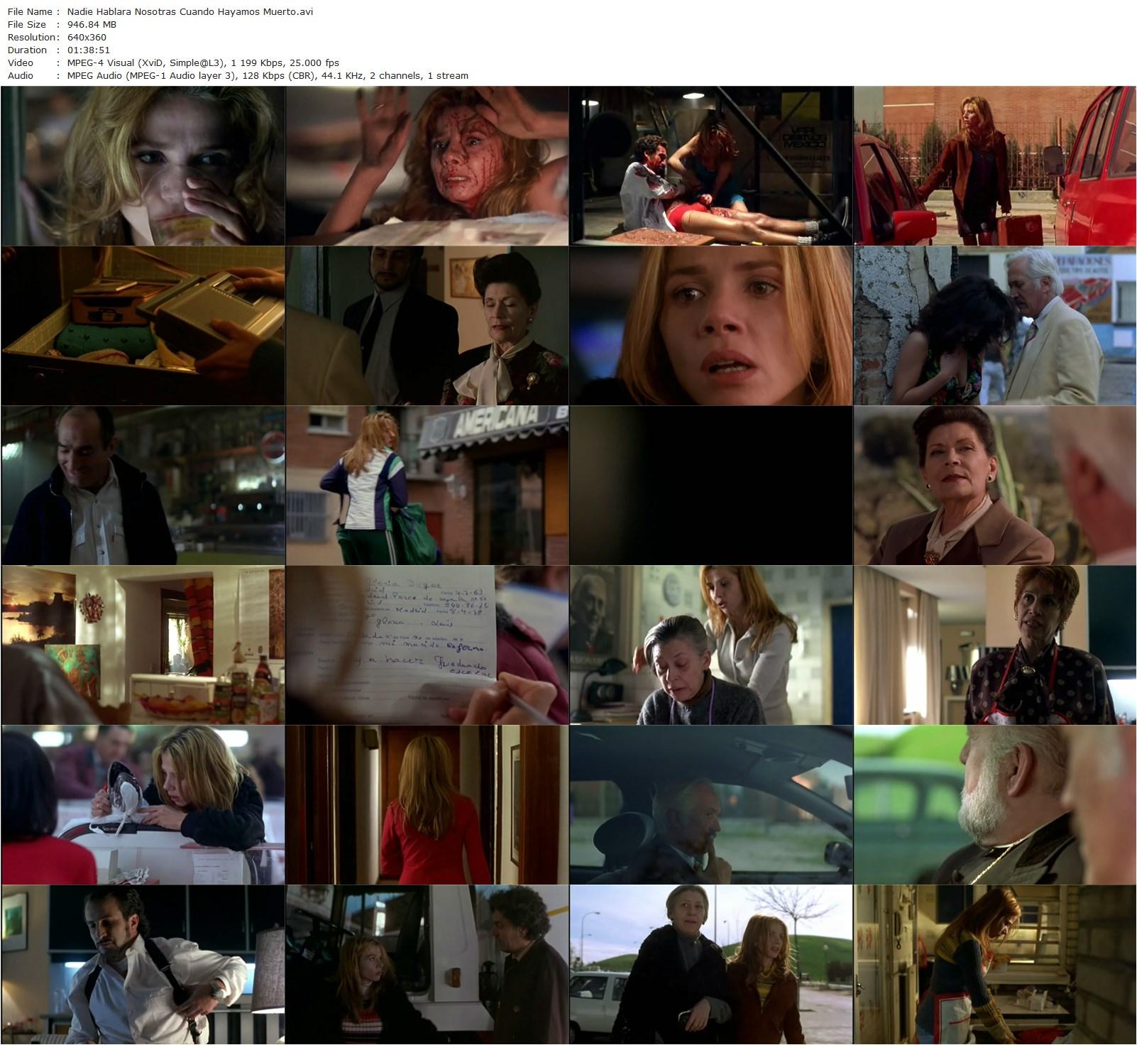 Nobody Will Speak of Us When We’re Dead (1995) Agustín Díaz Yanes, Victoria Abril, Pilar Bardem, Federico Luppi-poster