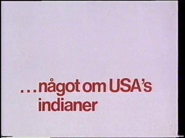 Peter Nestler – Något om USA:s indianer (1978)