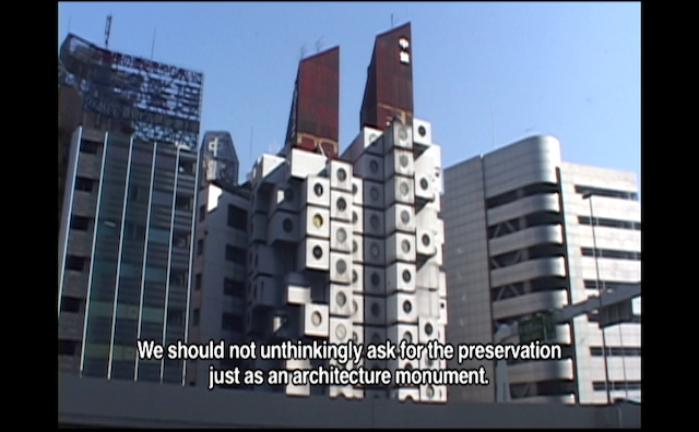Nakagin Capsule Tower- Japanese Metabolist Landmark on the Edge of Destruction (2010)-poster