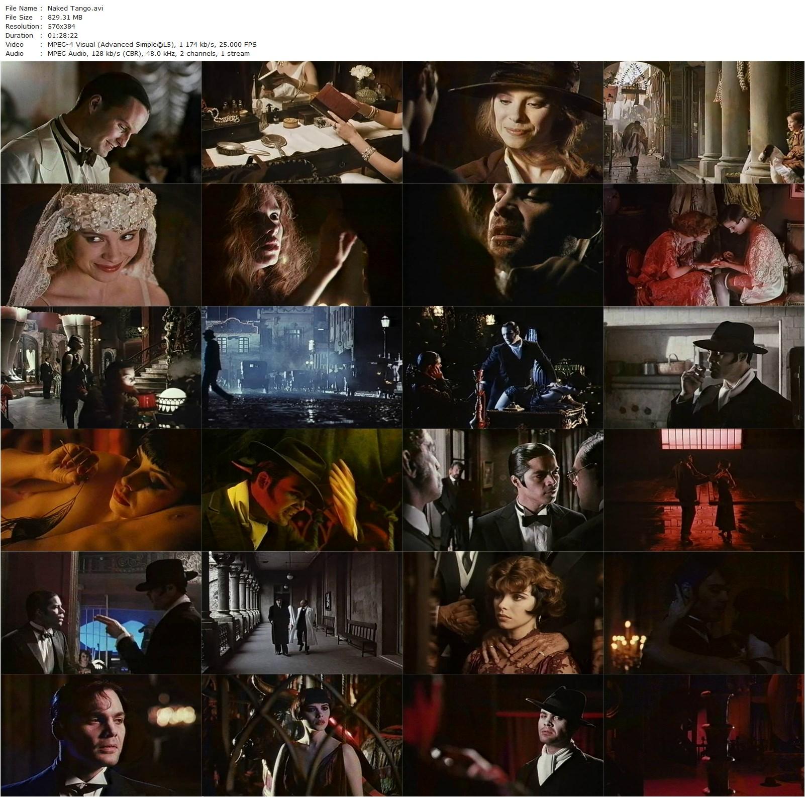 Naked Tango (1990) Leonard Schrader, Vincent D’Onofrio, Mathilda May, Fernando Rey-poster