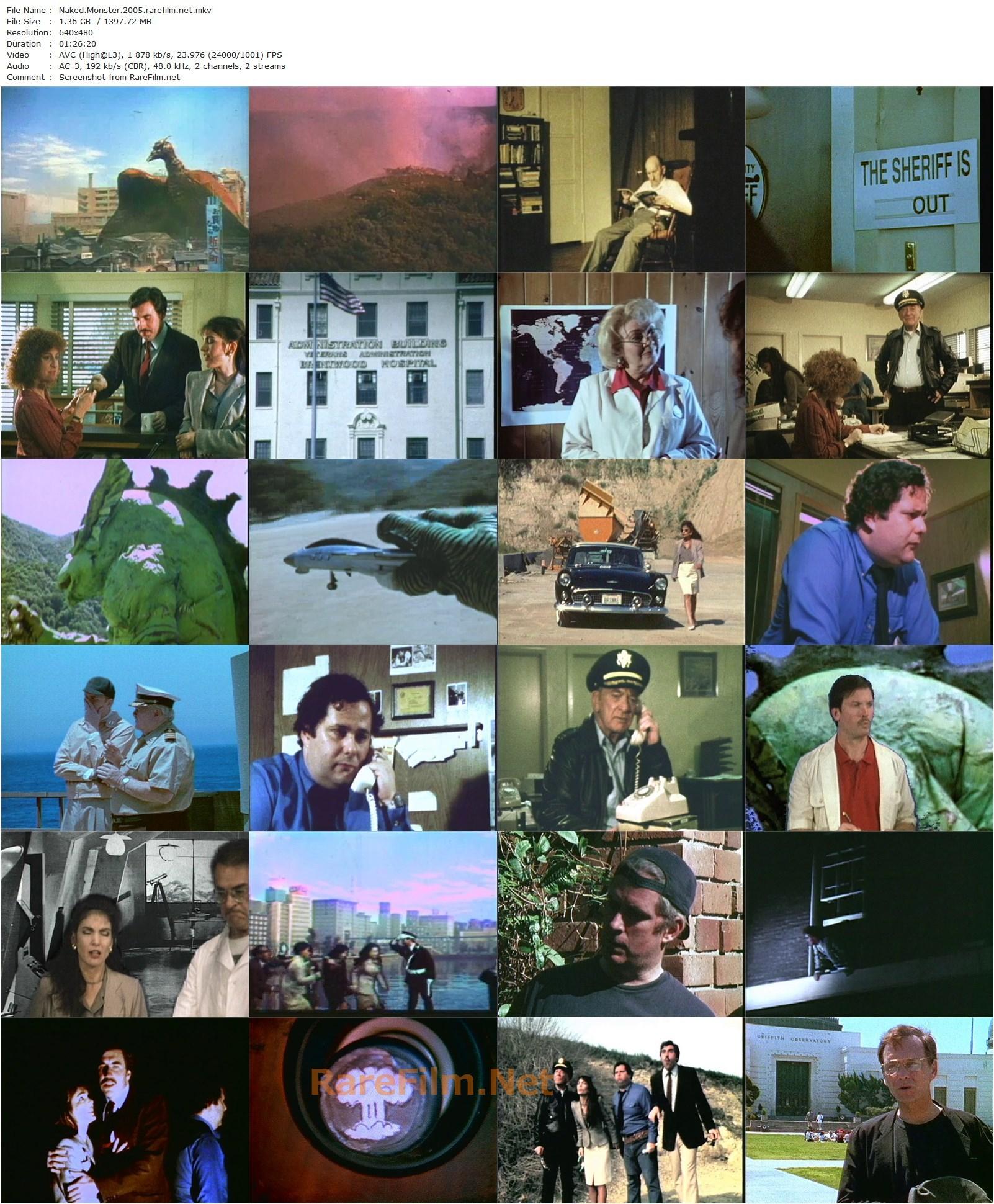 The Naked Monster (2005) Wayne Berwick, Ted Newsom, Kenneth Tobey, Brinke Stevens, R.G. Wilson-poster