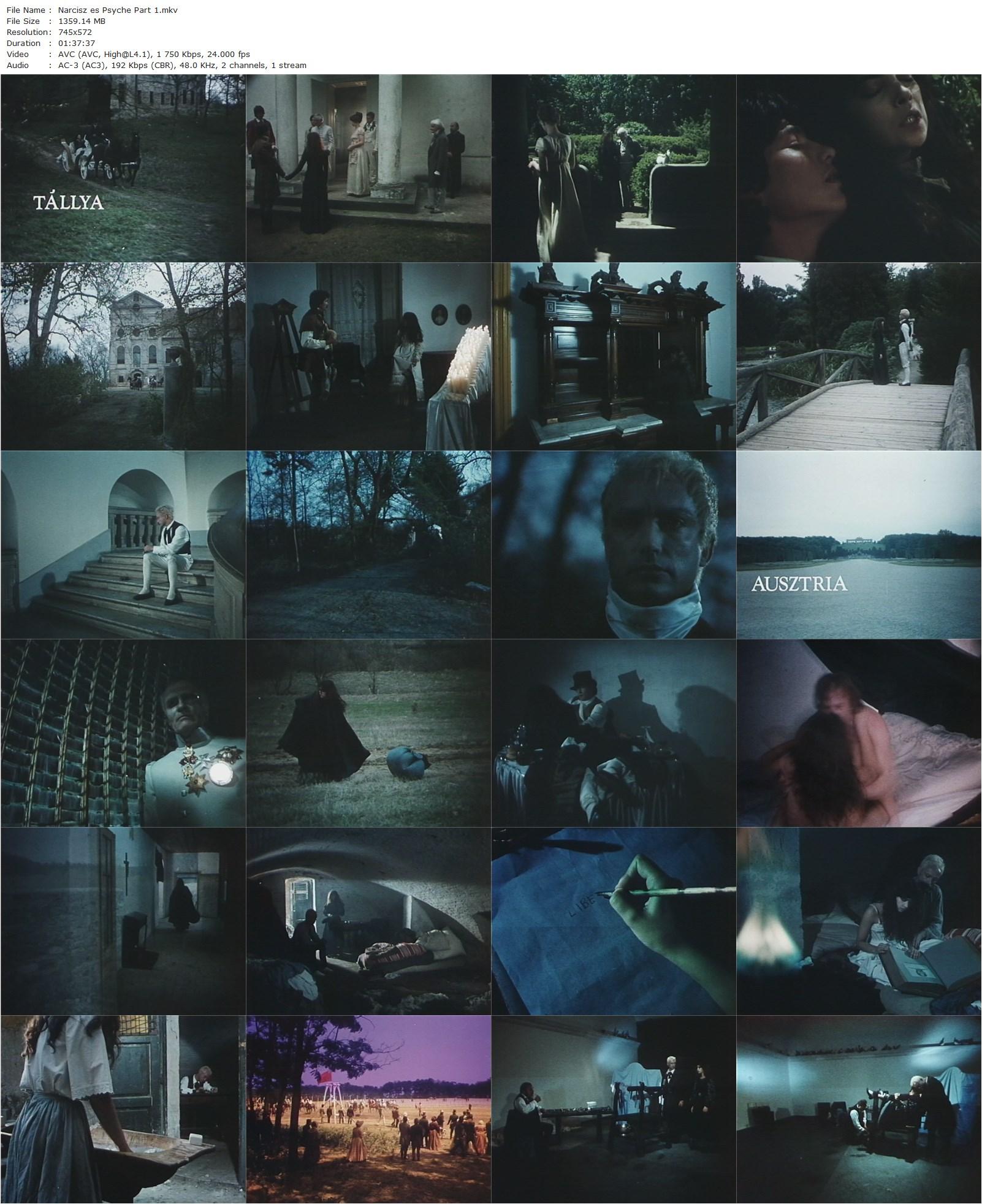 Narcissus and Psyche (1980) Gábor Bódy, Patricia Adriani, Udo Kier, György Cserhalmi-poster