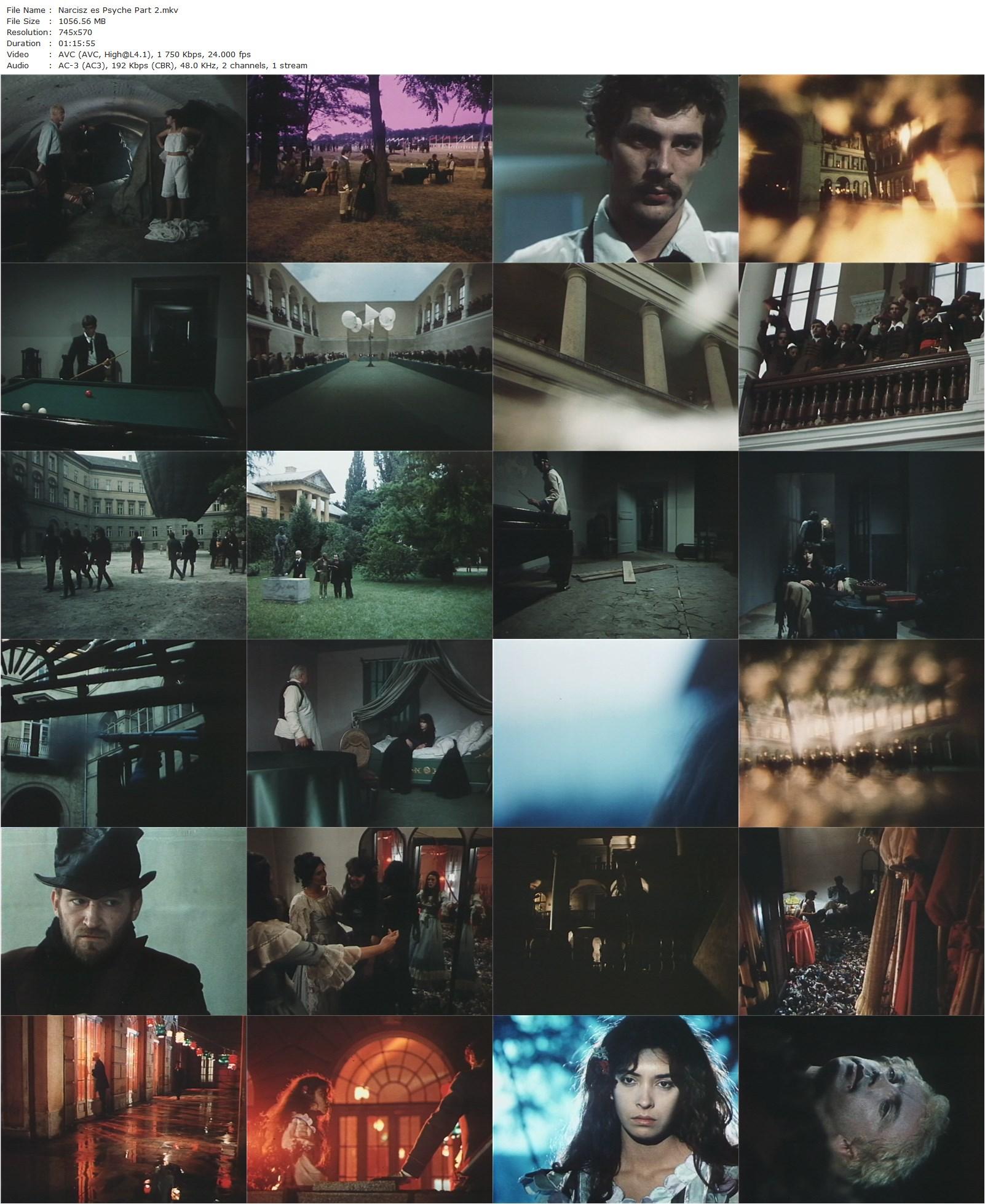 Narcissus and Psyche (1980) Gábor Bódy, Patricia Adriani, Udo Kier, György Cserhalmi-poster