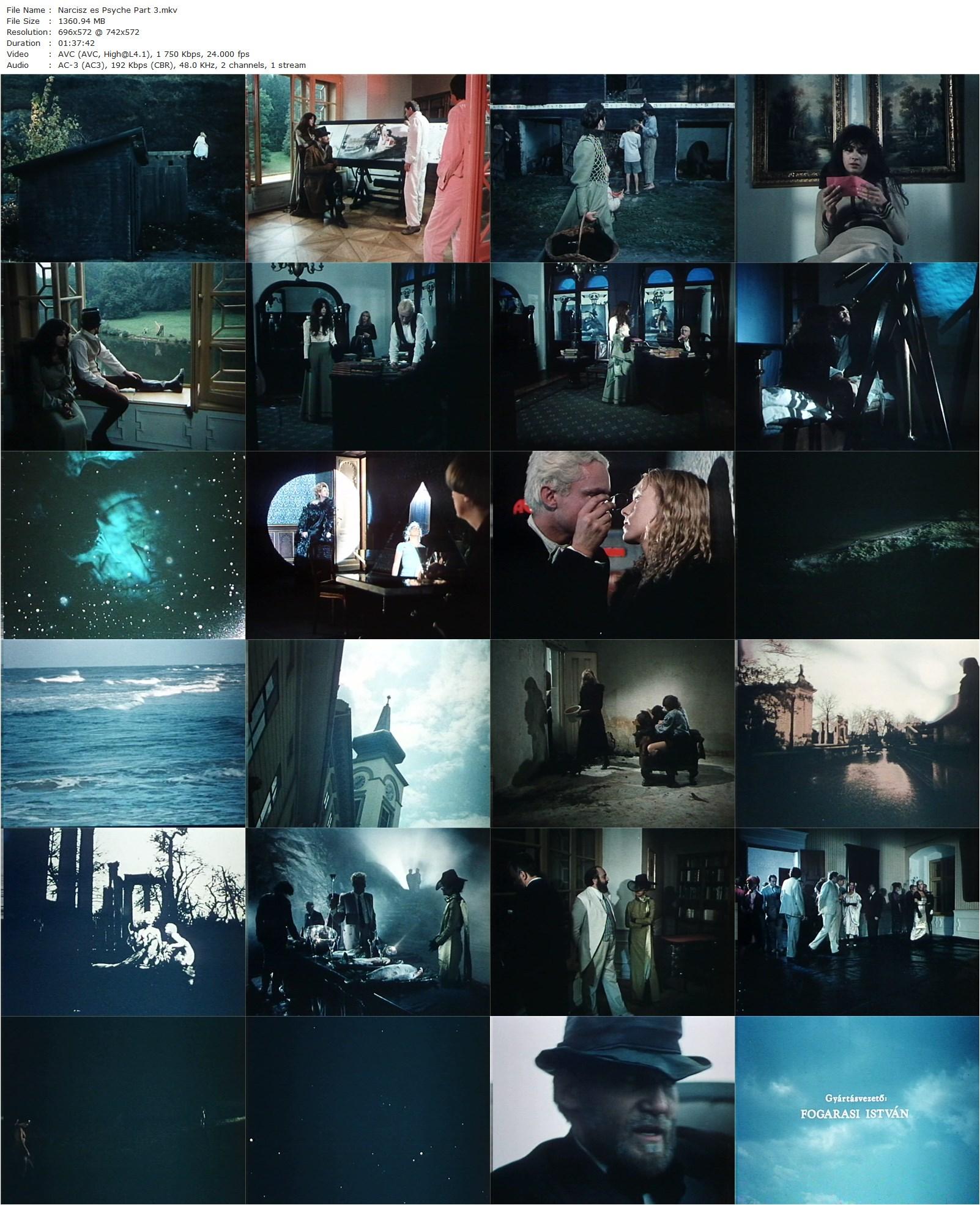 Narcissus and Psyche (1980) Gábor Bódy, Patricia Adriani, Udo Kier, György Cserhalmi-poster