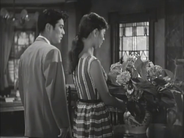 Natsu no arashi AKA Summer Storm (1956) by Kô Nakahira-poster