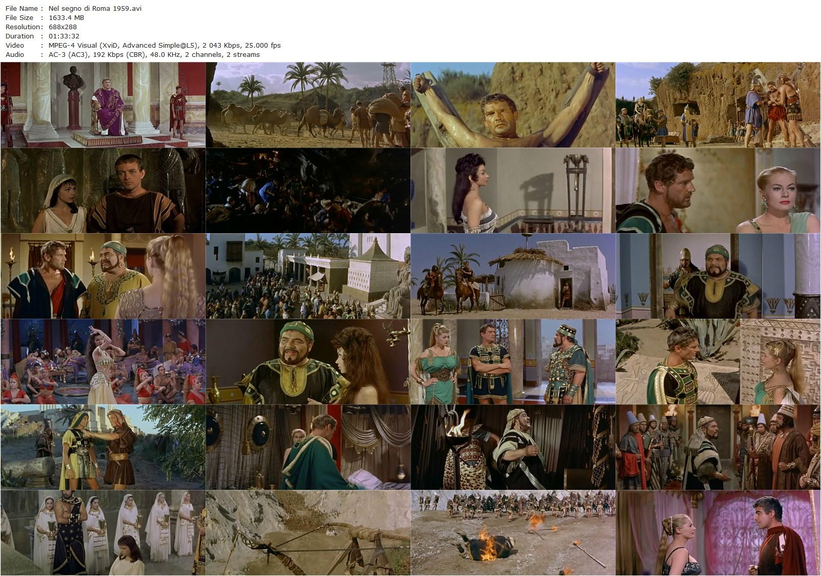 Sheba and the Gladiator (1959) Guido Brignone, Anita Ekberg, Georges Marchal, Folco Lulli-poster