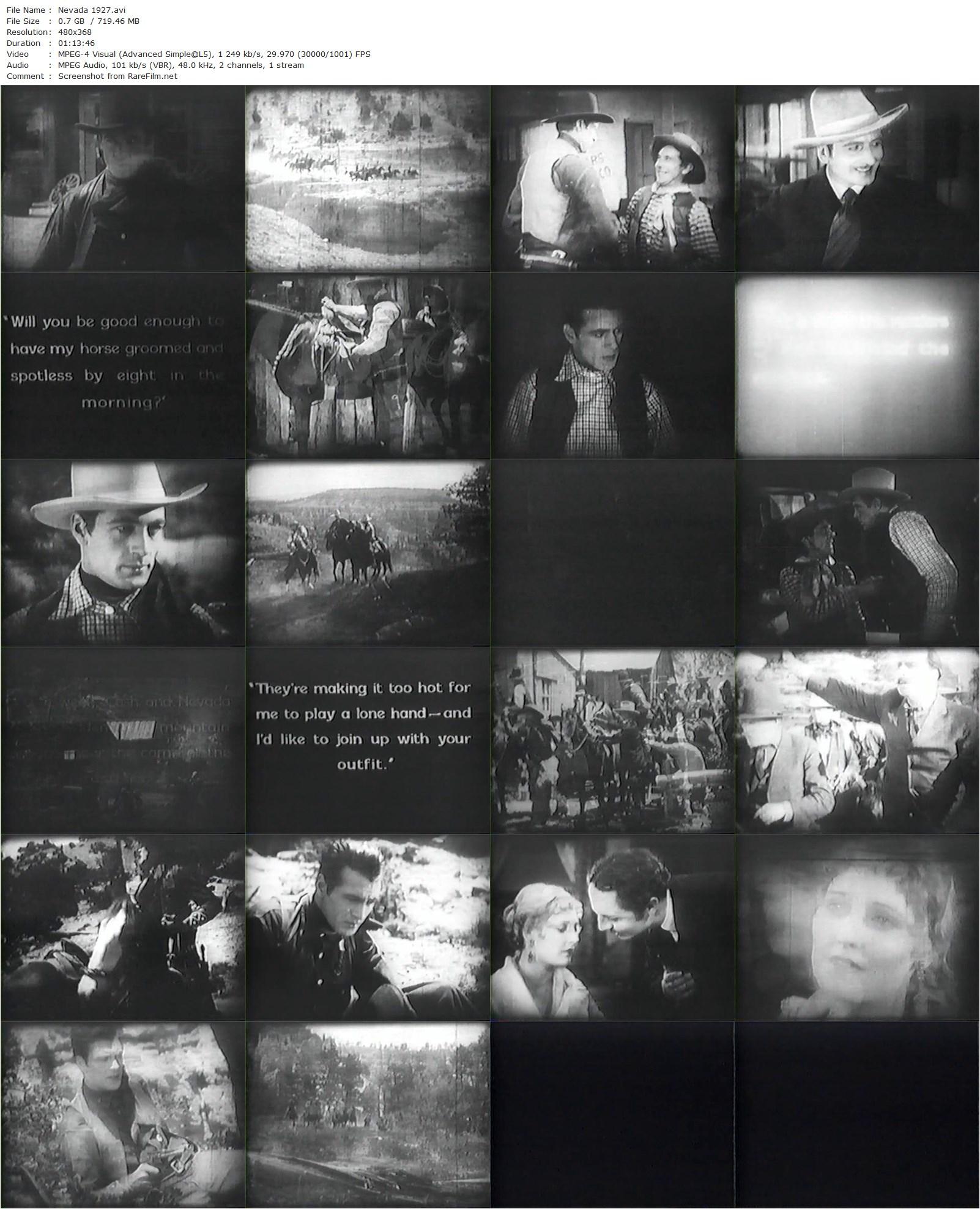 Nevada (1927) John Waters, Gary Cooper, Thelma Todd, William Powell-poster