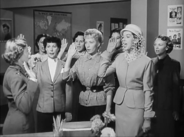 Never Wave at a WAC (1953) Norman Z. McLeod, Rosalind Russell, Paul Douglas, Marie Wilson, Adventure, Comedy, Romance-poster