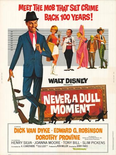 Never a Dull Moment (1968) Jerry Paris, Dick Van Dyke, Edward G. Robinson, Dorothy Provine