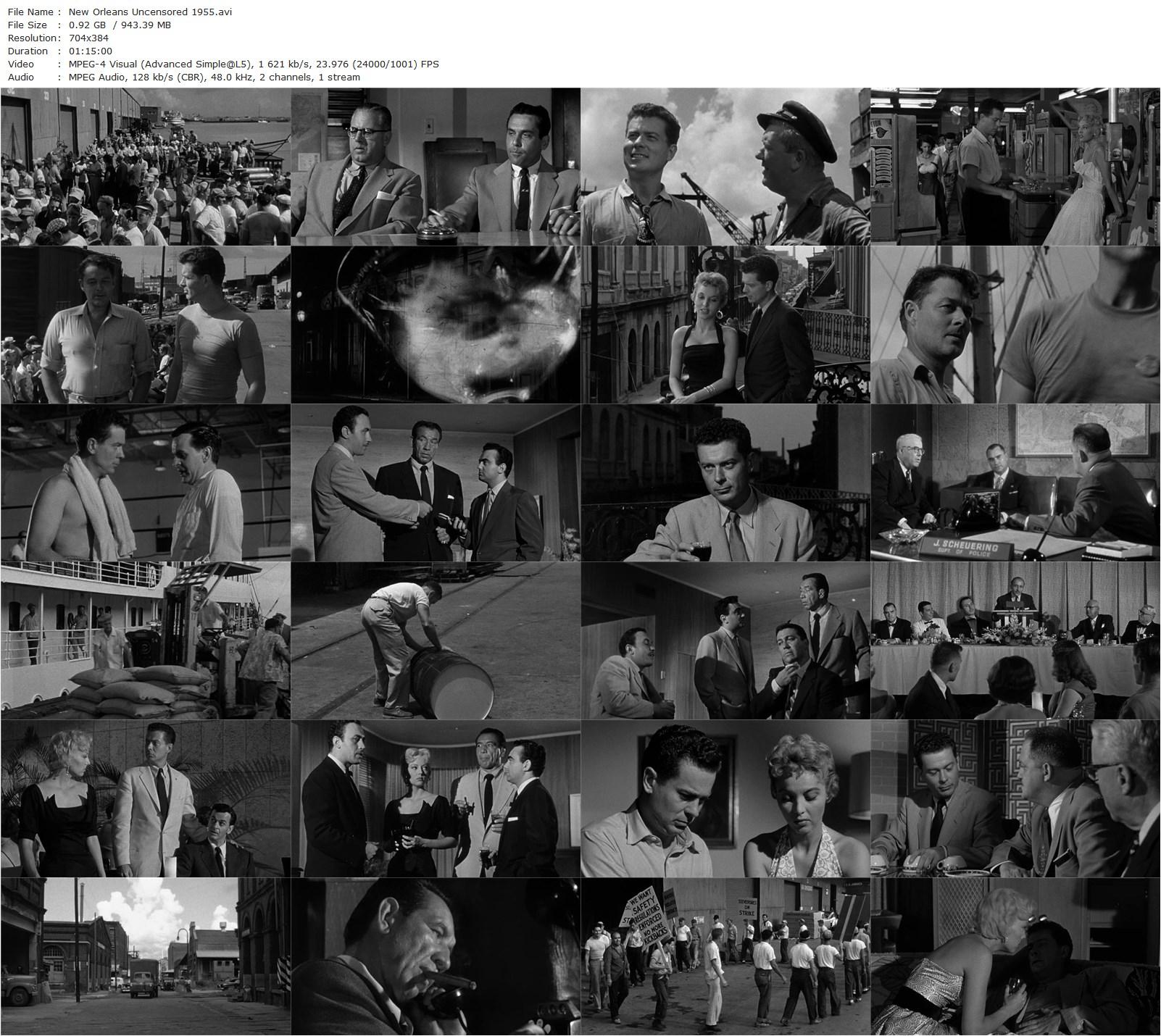 New Orleans Uncensored (1955) William Castle, Arthur Franz, Beverly Garland, Helene Stanton-poster