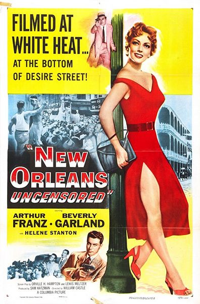 New Orleans Uncensored (1955) William Castle, Arthur Franz, Beverly Garland, Helene Stanton