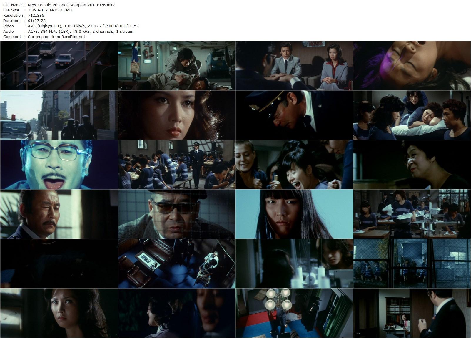 New Female Prisoner Scorpion: #701 / Shin joshû Sasori: 701-gô (1976) Yutaka Kohira, Yumi Takigawa, Yûsuke Natsu, Yoko Konno-poster