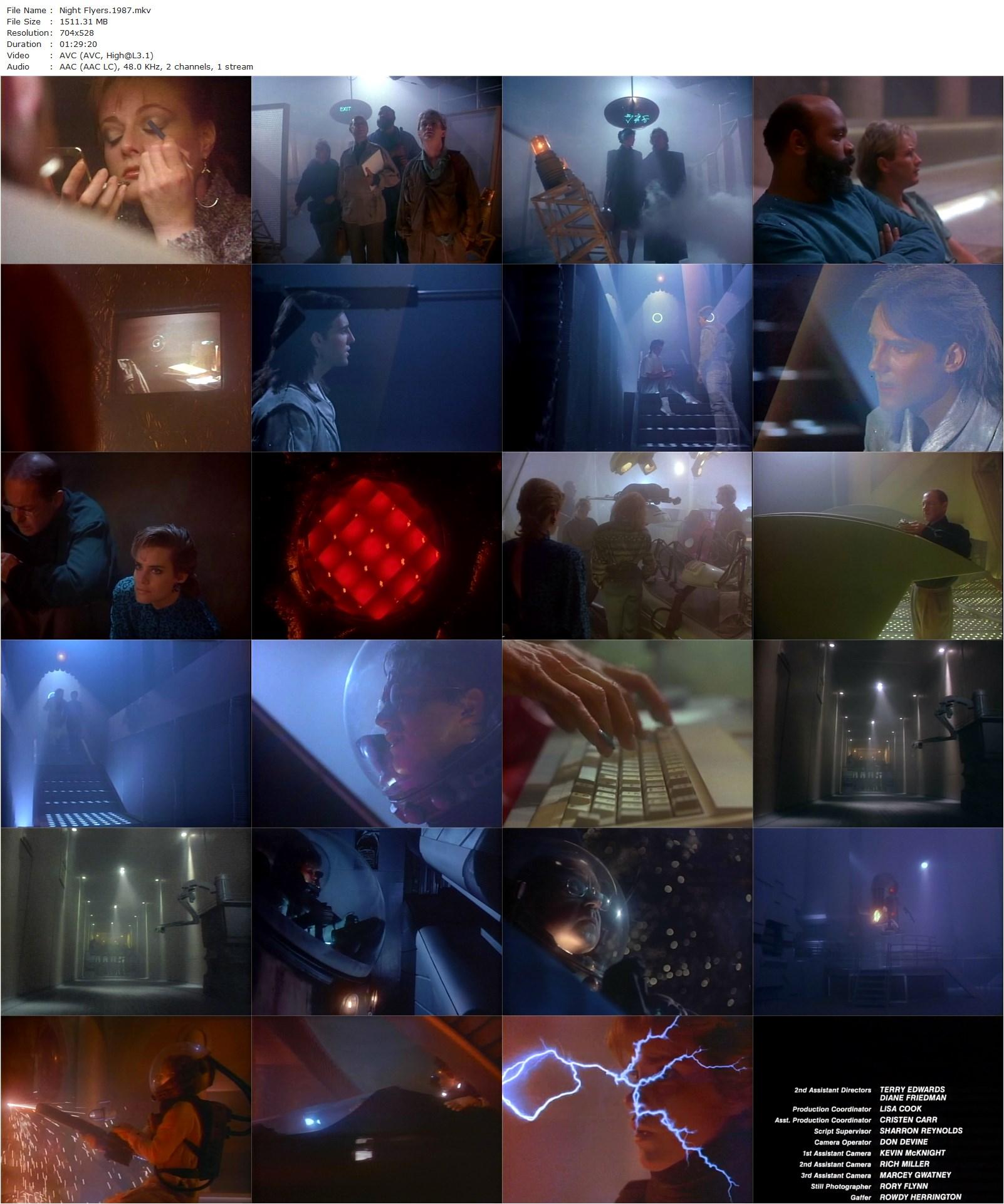 Nightflyers (1987) Robert Collector, Catherine Mary Stewart, Michael Praed, John Standing-poster