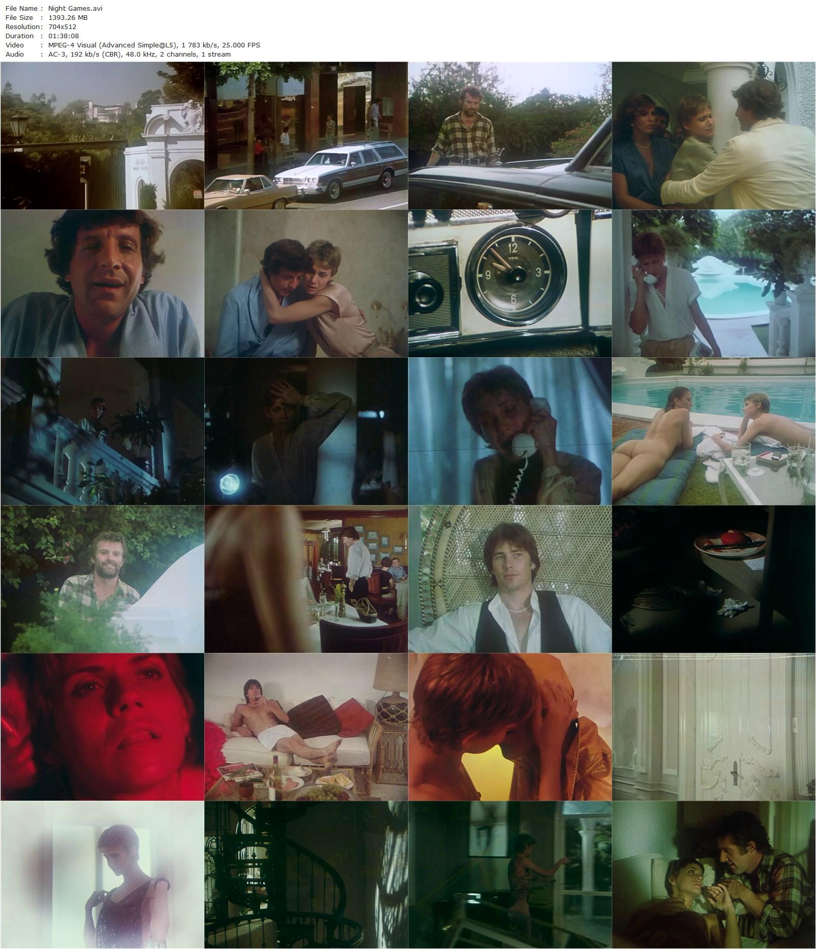 Night Games (1980) Roger Vadim, Cindy Pickett, Barry Primus, Joanna Cassidy-poster