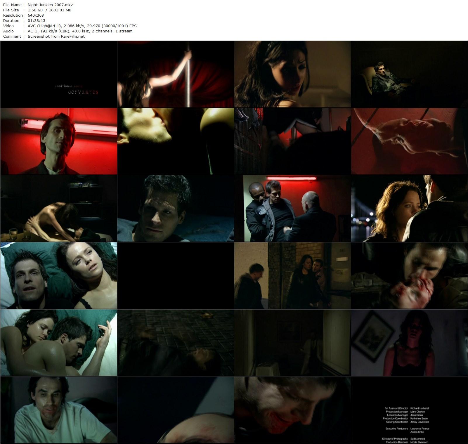 Night Junkies (2007) Lawrence Pearce, Giles Alderson, Lucy Bowen, Beverley Eve-poster