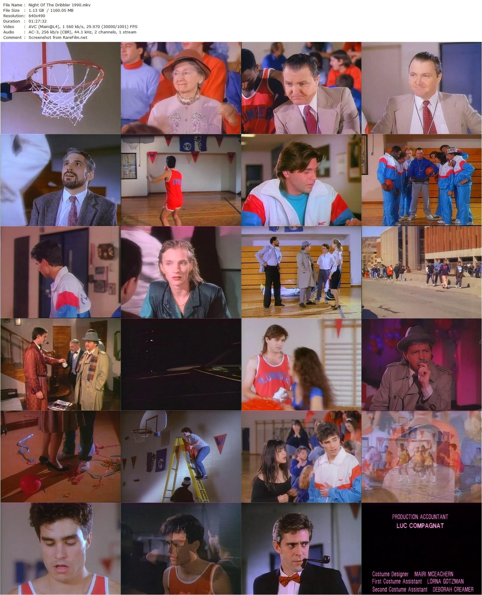 Night of the Dribbler (1990) Jack Bravman, Fred Travalena, Gregory Calpakis, Flavia Carrozzi-poster