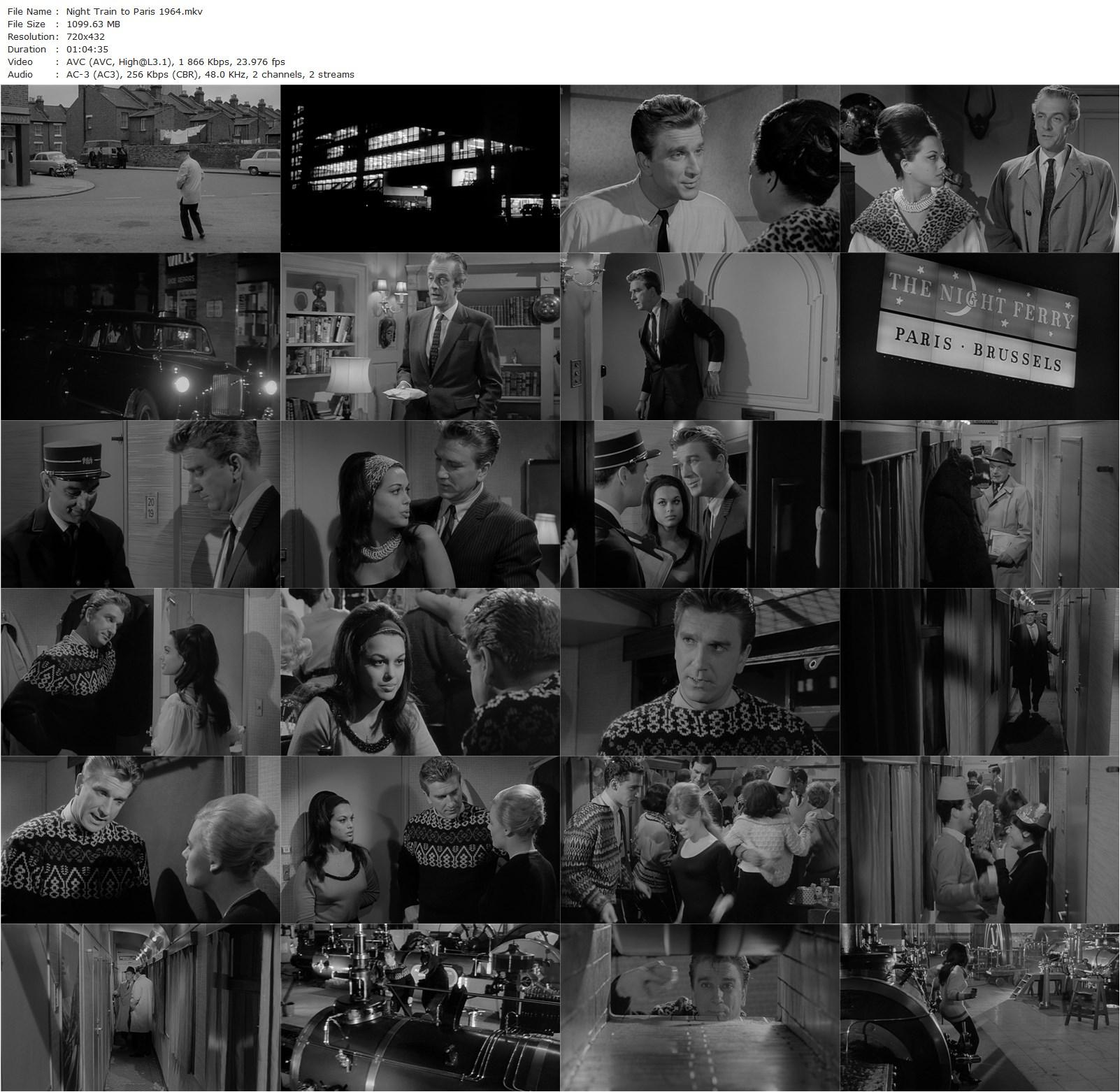 Night Train to Paris (1964) Robert Douglas-poster