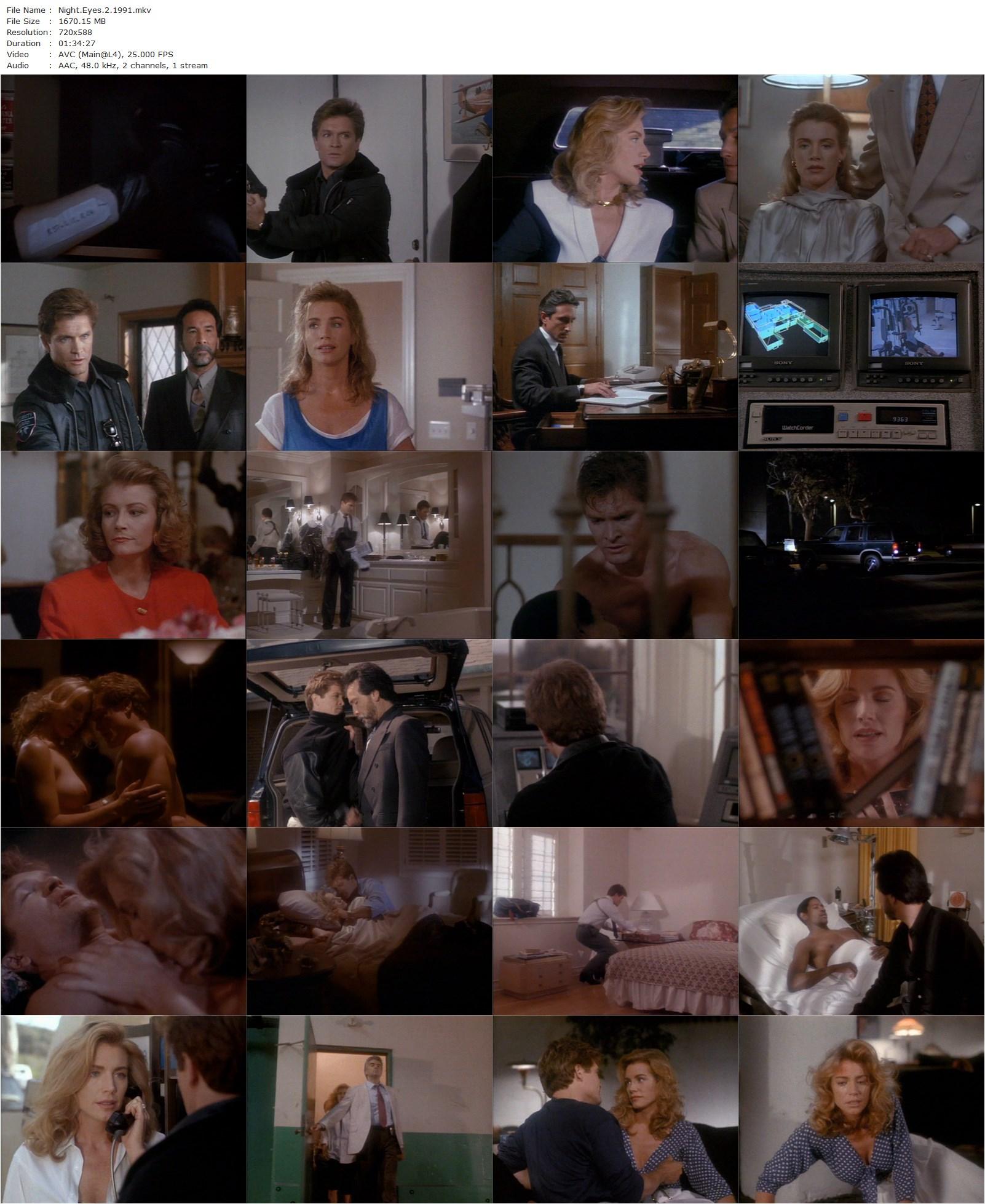 Night Eyes II (1991) Rodney McDonald, Andrew Stevens, Shannon Tweed, Tim Russ-poster