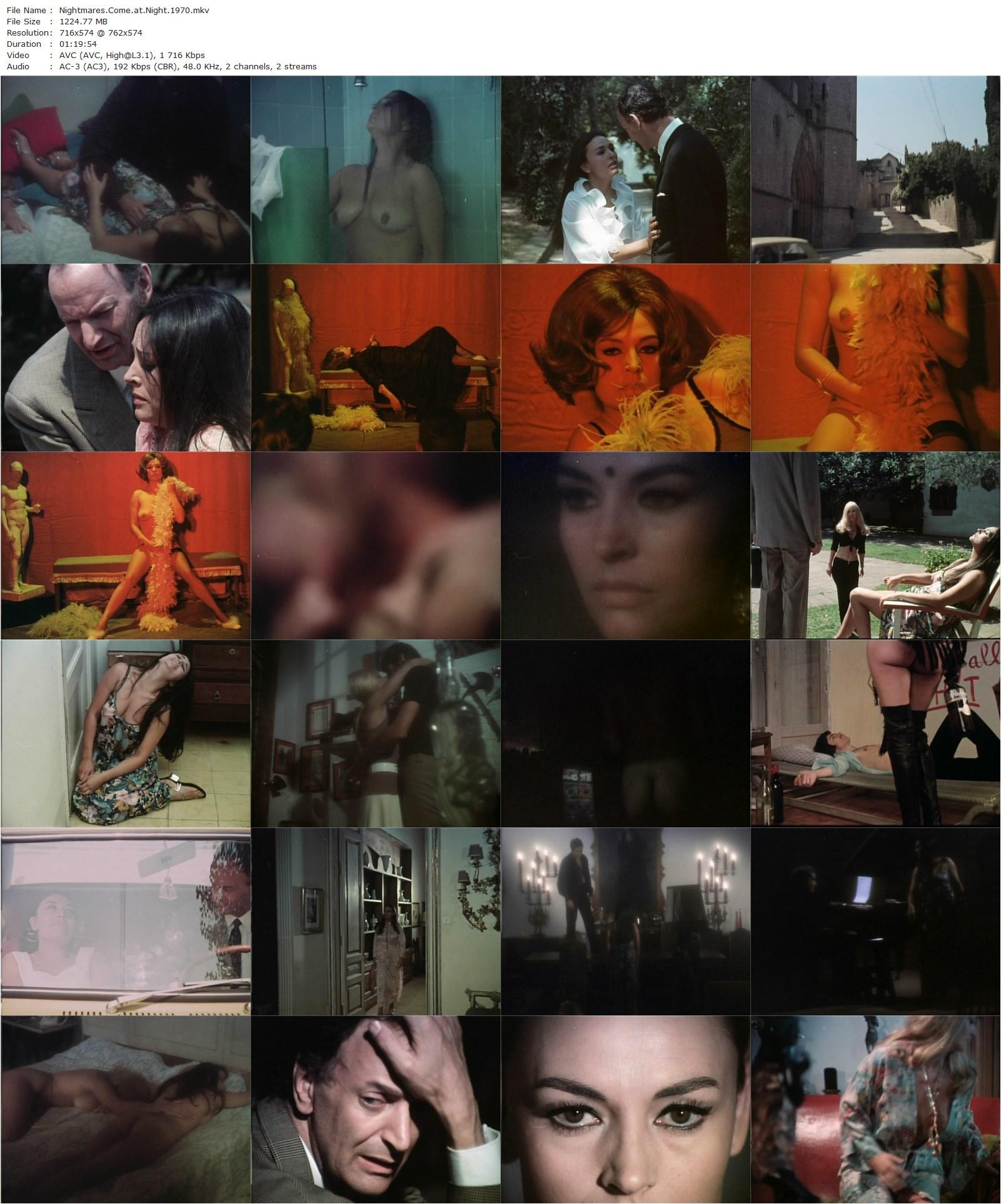 Nightmares Come at Night (1970) Jesús Franco, Diana Lorys, Paul Muller, Jack Taylor-poster