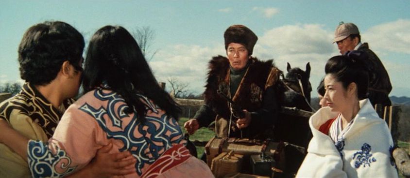 Brave Red Flower of the North / Nihon jokyo-den: makka na dokyo-bana (1970) Yasuo Furuhata, Sumiko Fuji, Ken Takakura, Shingo Yamashiro-poster