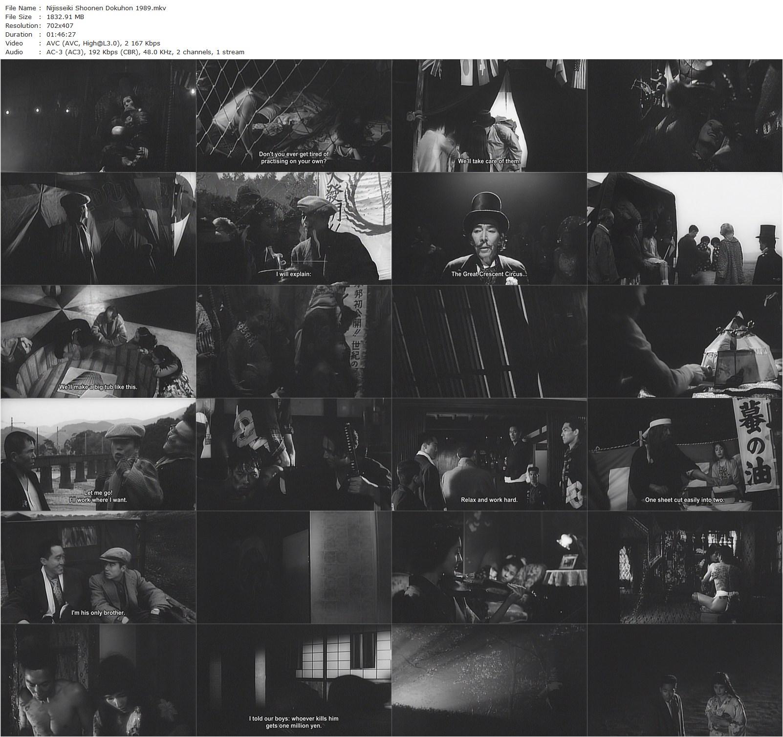 Circus Boys AKA Nijisseiki shônen dokuhon (1989) Kaizô Hayashi, Hiroshi Mikami, Moe Kamura, Jian Xiu-poster