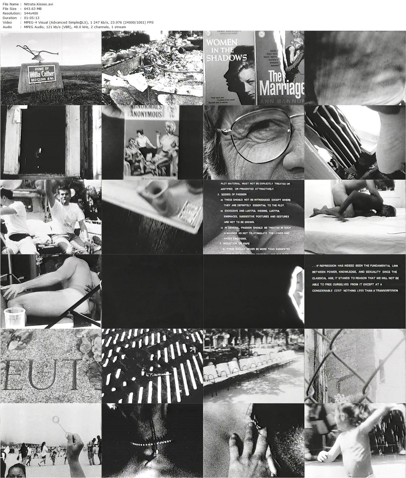 Nitrate Kisses (1992) Barbara Hammer, Jerre, Maria, Ruth-poster