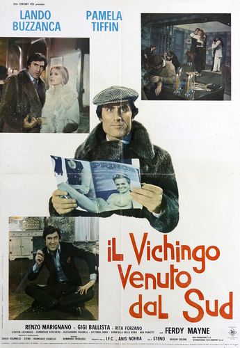 No One Will Notice You’re Naked AKA Il vichingo venuto dal sud (1971) Steno, Lando Buzzanca, Pamela Tiffin, Renzo Marignano