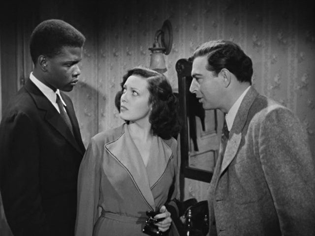 No Way Out (1950) Joseph L. Mankiewicz, Richard Widmark, Linda Darnell, Stephen McNally-poster