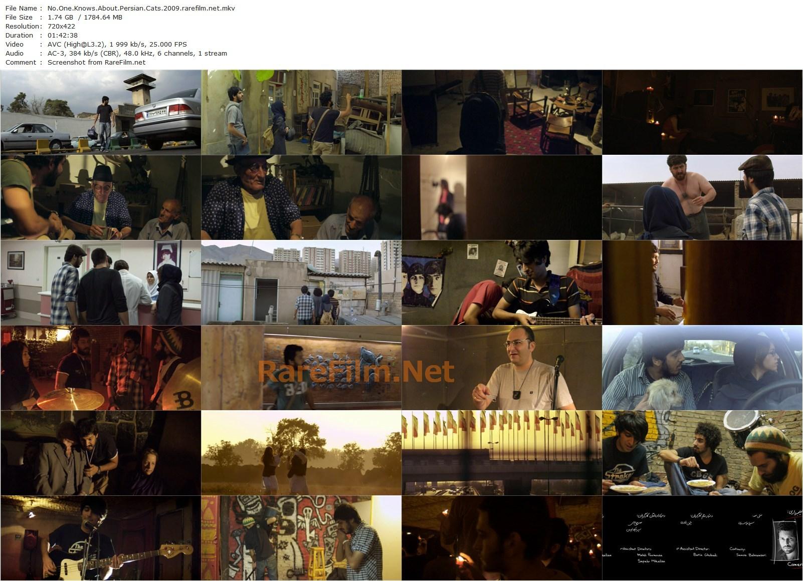 No One Knows About Persian Cats / Kasi az gorbehaye irani khabar nadareh (2009) Bahman Ghobadi, Negar Shaghaghi, Ashkan Koshanejad, Hamed Behdad-poster
