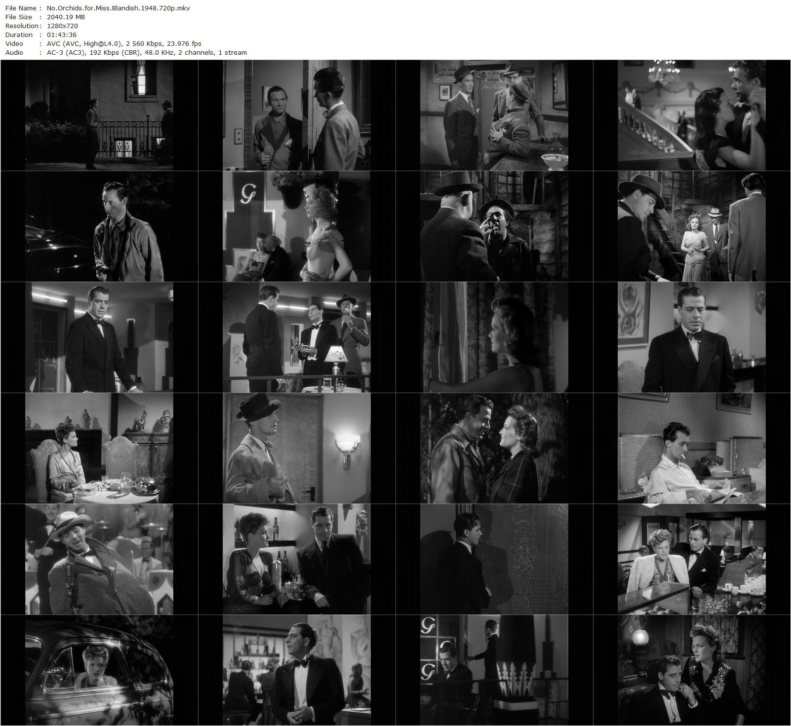 No Orchids for Miss Blandish (1948) St. John Legh Clowes, Jack La Rue, Hugh McDermott, Linden Travers-poster