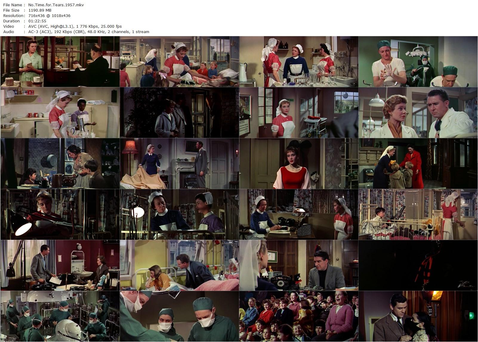 No Time for Tears (1957) Cyril Frankel, Anna Neagle, Anthony Quayle, Sylvia Syms-poster