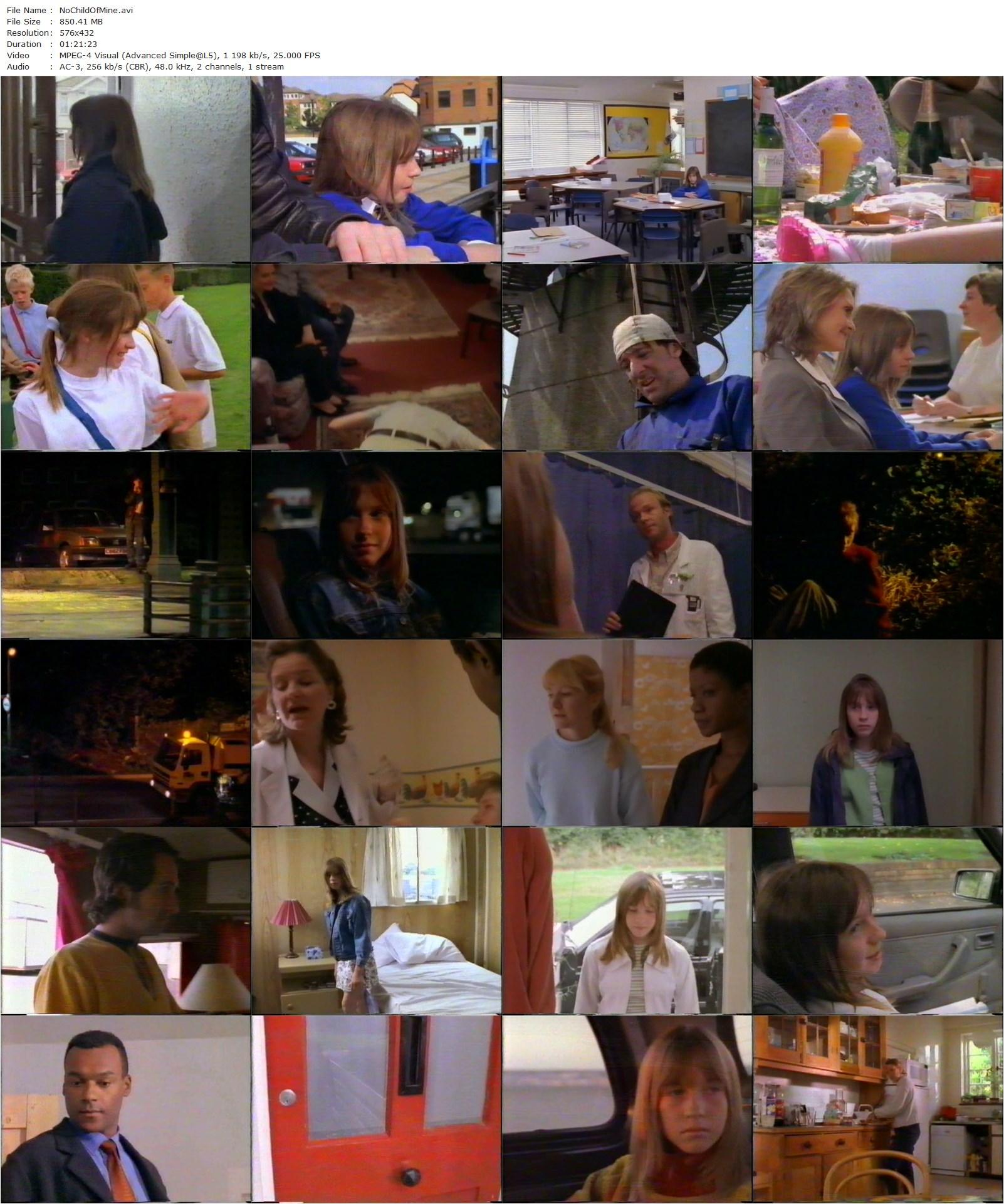 No Child of Mine (1997) Peter Kosminsky, Brooke Kinsella, Colin Salmon, Billy Geraghty-poster