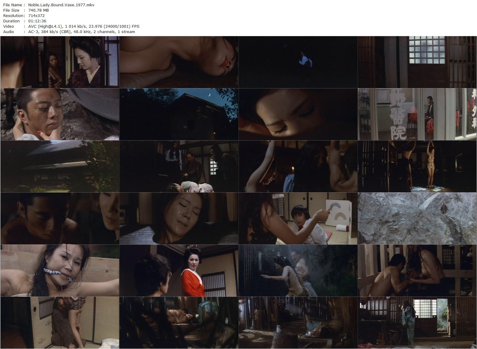 Noble Lady Bound Vase AKA Kifujin shibari tsubo (1977) Masaru Konuma, Naomi Tani, Hitoshi Takagi, Tokuko Watanabe-poster